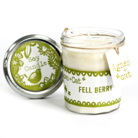 6x Jam Jar Candle - Fell Berry